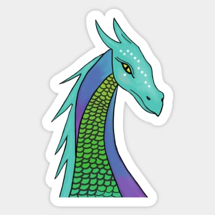 Magical dragon Sticker